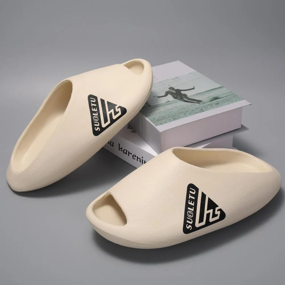 Designer Slides Chaoshiji Free Shipping Colorful EVA Soft Cushioning Platform For Beach Sandals Non Slip Solid Slide_voghion.com
