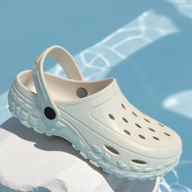 New Hot Selling Men's Women's Breathable Hollow Sandals Non Slip Lightweight Beach Garden Shoes With Adjustable Shoulder_vogvips.com