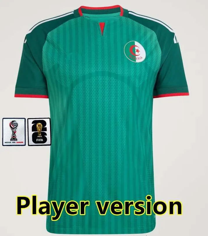 S 4XL アルジェリア サッカー ユニフォーム マフレズ 2026 ホーム
