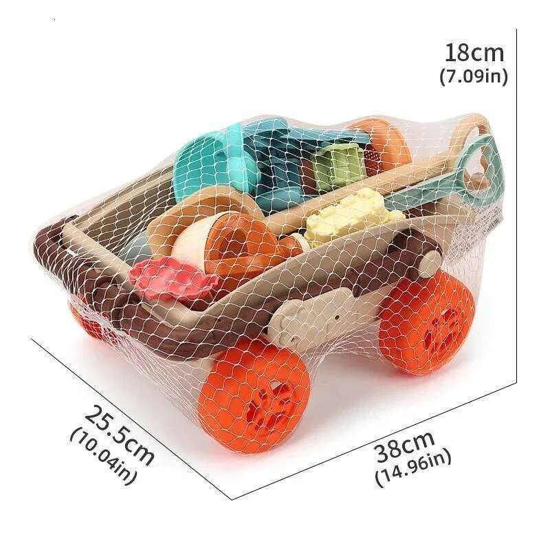 12 Piezas Juguetes De Playa Para Niños – Set De Cubo, Palas, Moldes Y Regadera En Colores Macaron, Ideal Para Arena Y Bañera