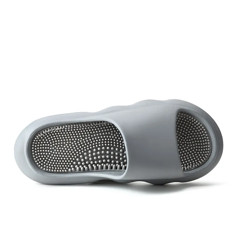 Thick Sole Acupressure Massage EVA For Home Sandals Open Toe Slides Non Slip Solid Slide Daily Outfit Chaoshiji 8818A 1_voghion.com
