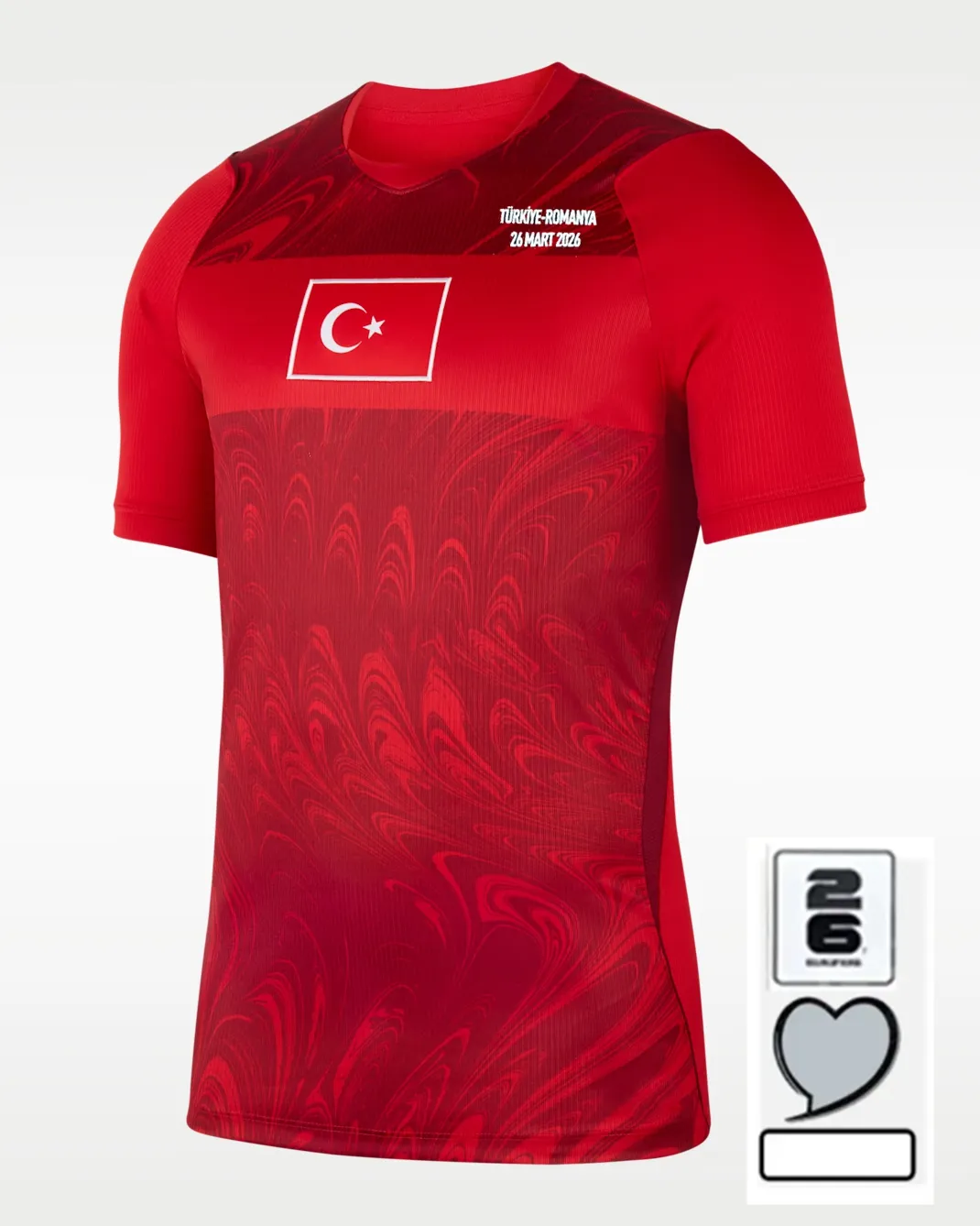Maillot De Football Turquie 1996 Hakan Şükür (occasion)