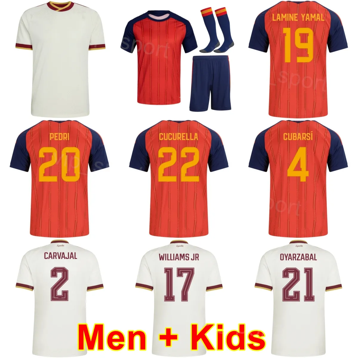 Cucurella 22 Soccer Jersey, National Team Match Shirt | DHgate