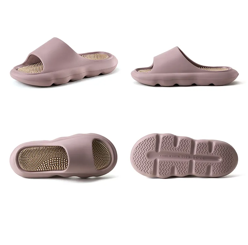 Women's Comfortable Eva Slide Sandals Thick Bottom Massage Shoes_voghion.com