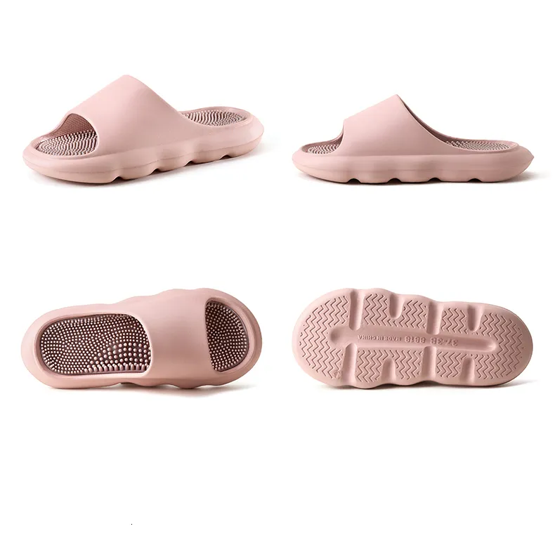 Women's Comfortable Eva Slide Sandals Thick Bottom Massage Shoes_voghion.com