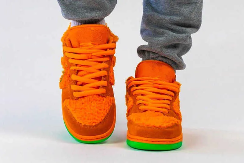 Men\'s Greatful DeadOrange Fuzzy Lace-Up Sneakers With Zipper Tongue. Size 9.5 Converse Multi-Color Tongue Indiana Unisex Adult Shoes for  main image 4