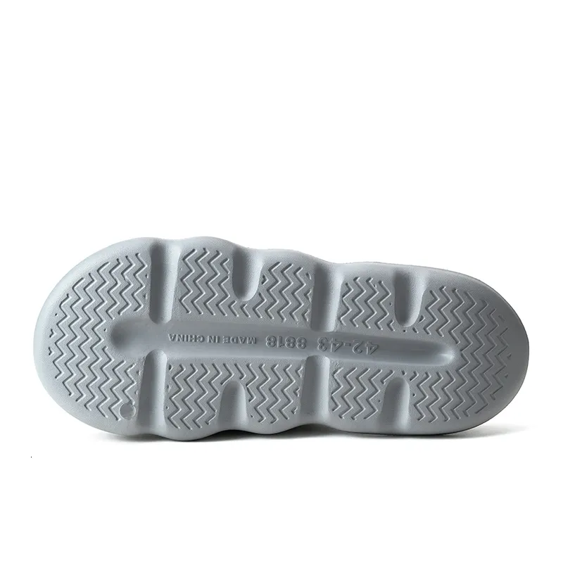 Thick Sole Acupressure Massage EVA For Home Sandals Open Toe Slides Non Slip Solid Slide Daily Outfit Chaoshiji 8818A 1_voghion.com