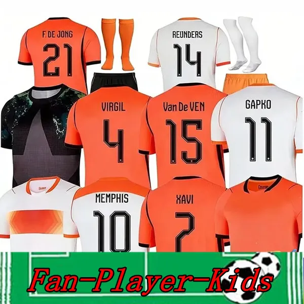 オランダ サッカー ユニフォーム 2026 メンフィス、ヴァージル、デ