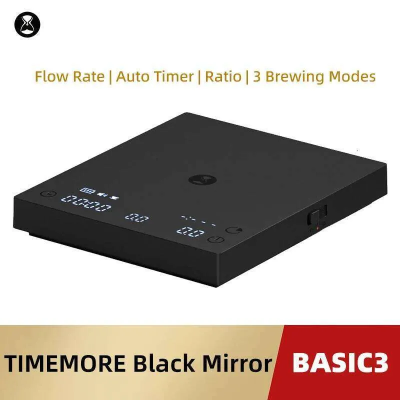 TIMEMORE Basic Black Mirror Pour Over Coffee Scale Espresso Scale,Flow ...