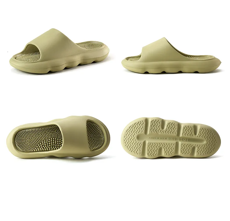 Women's Comfortable Eva Slide Sandals Thick Bottom Massage Shoes_voghion.com