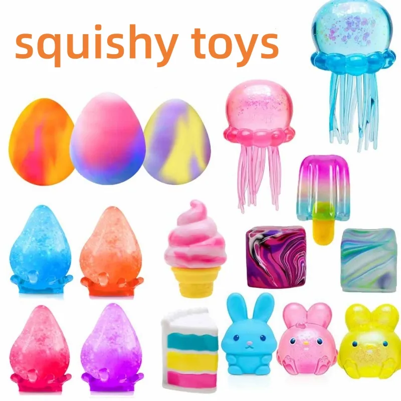 Squeezed Objects Needoh Sensory Mood Cube Stress Relief Squishy... From Toys ...