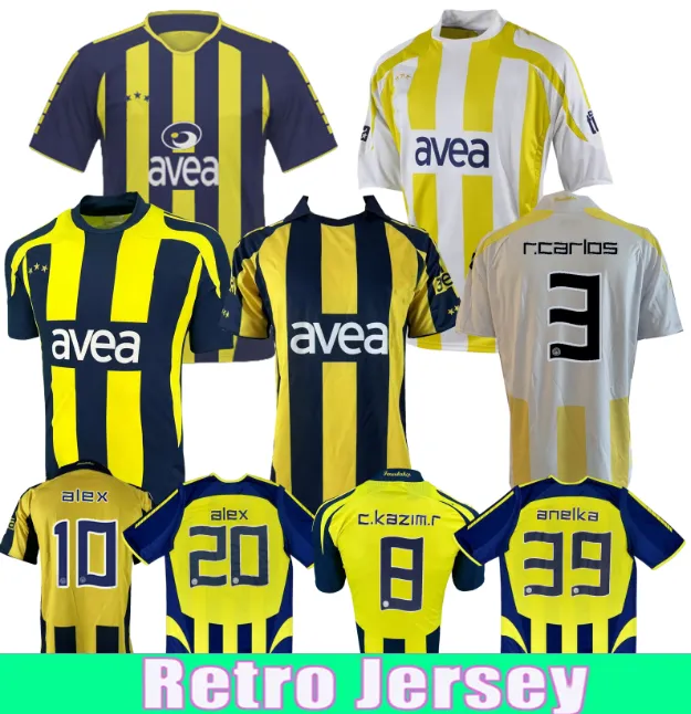 2007 2008 2009 Fenerbahce Retro Football Jersey 2005 From 21,8