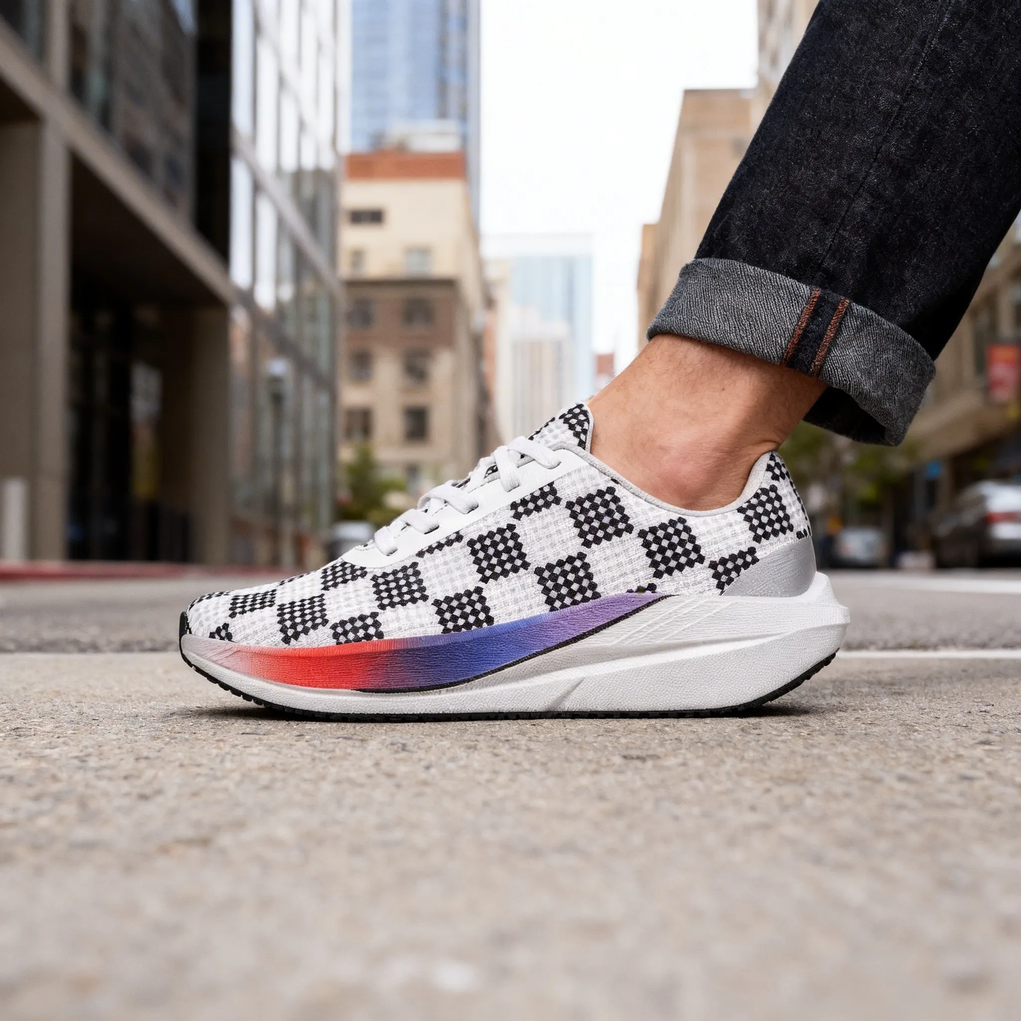 2026 New Casual Fashionable Thick Sole Height Increasing Breathable Sneakers Color Blocking Retro Trend Sports Shoes For_voghion.com