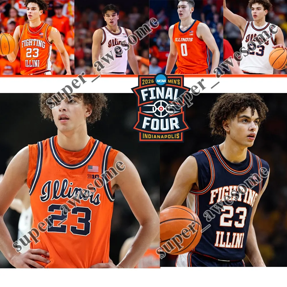 アスレチックユニフォームオーセンティック　バリー・ジト Andre Stojakovic Illinois Fighting Illini Basketball From