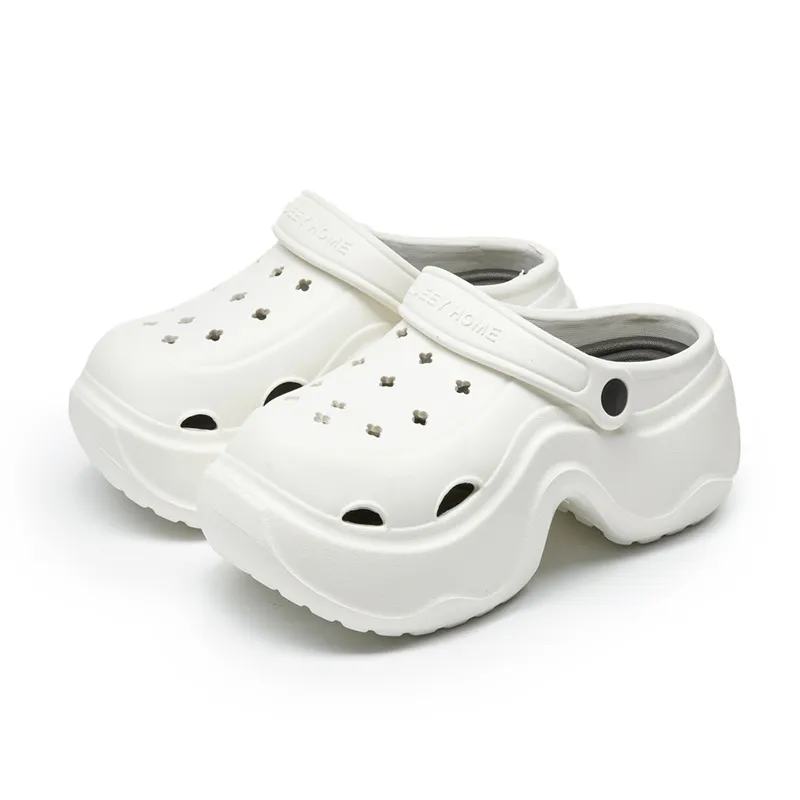 New Wave Bottom EVA Slippers Breathable Lightweight With Hollowed Out Casual Streetwear And Beach Shoes_vogvips.com