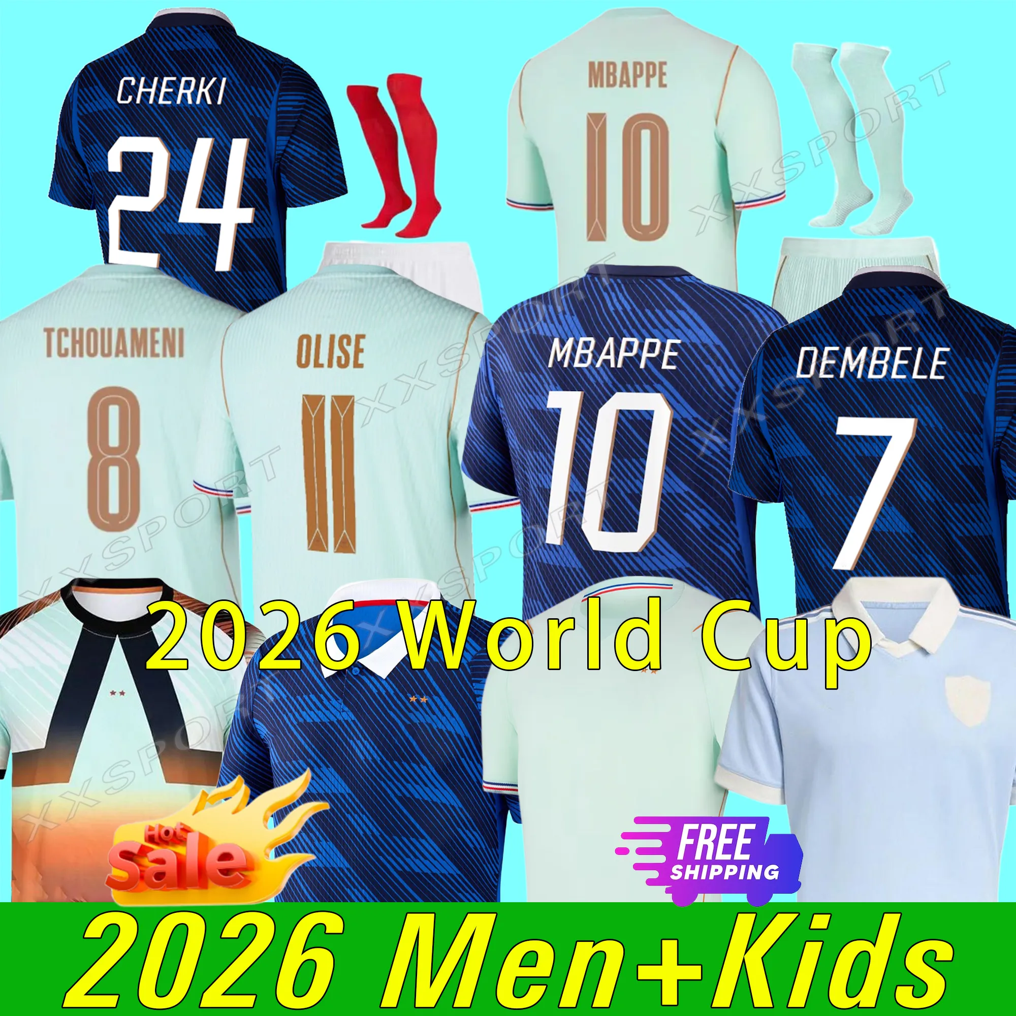 France Soccer Jersey 2026 World Cup Mens & Kids From Xxsport
