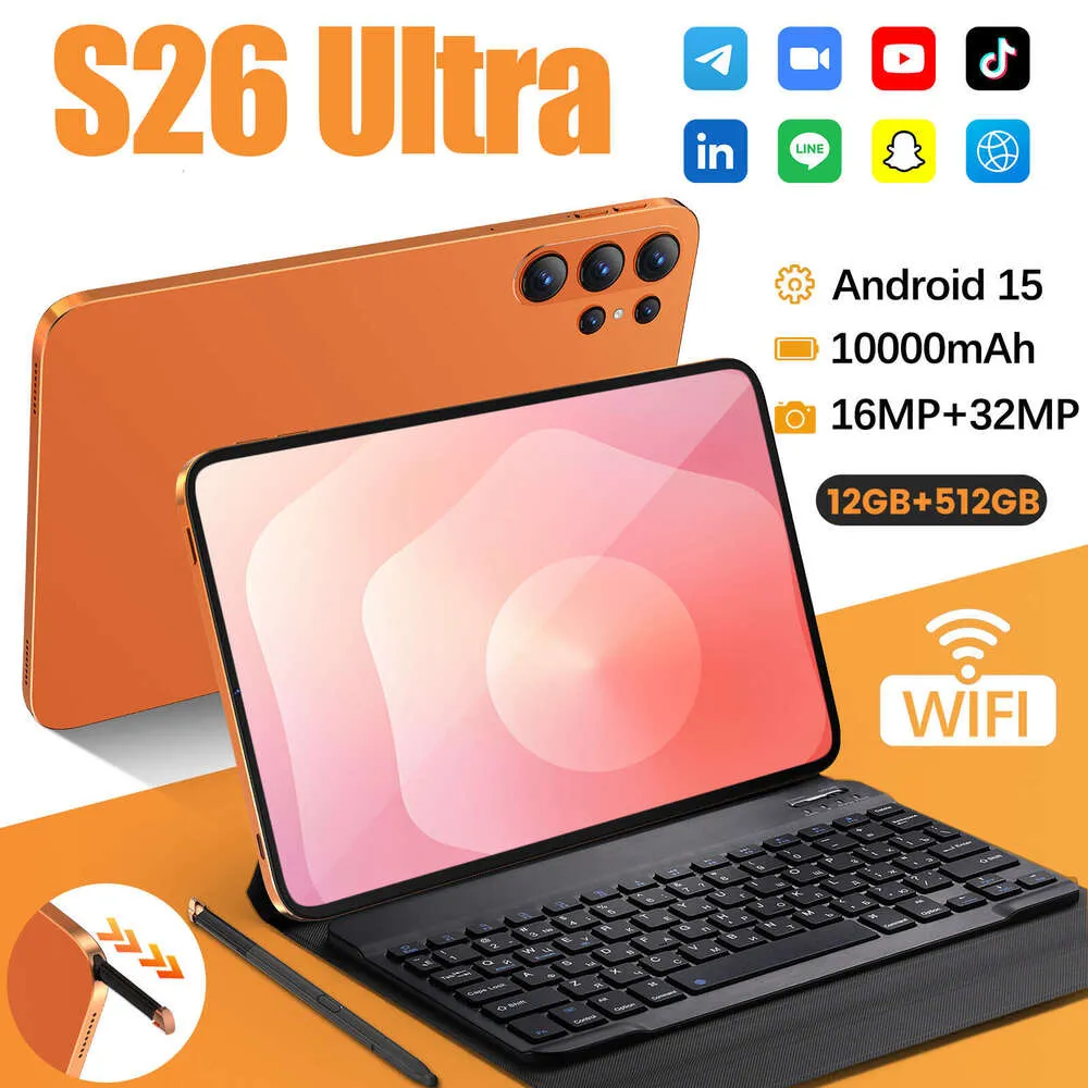 S26 Ultra Android Smart Tab With Keyboard 12+512G,... From ...