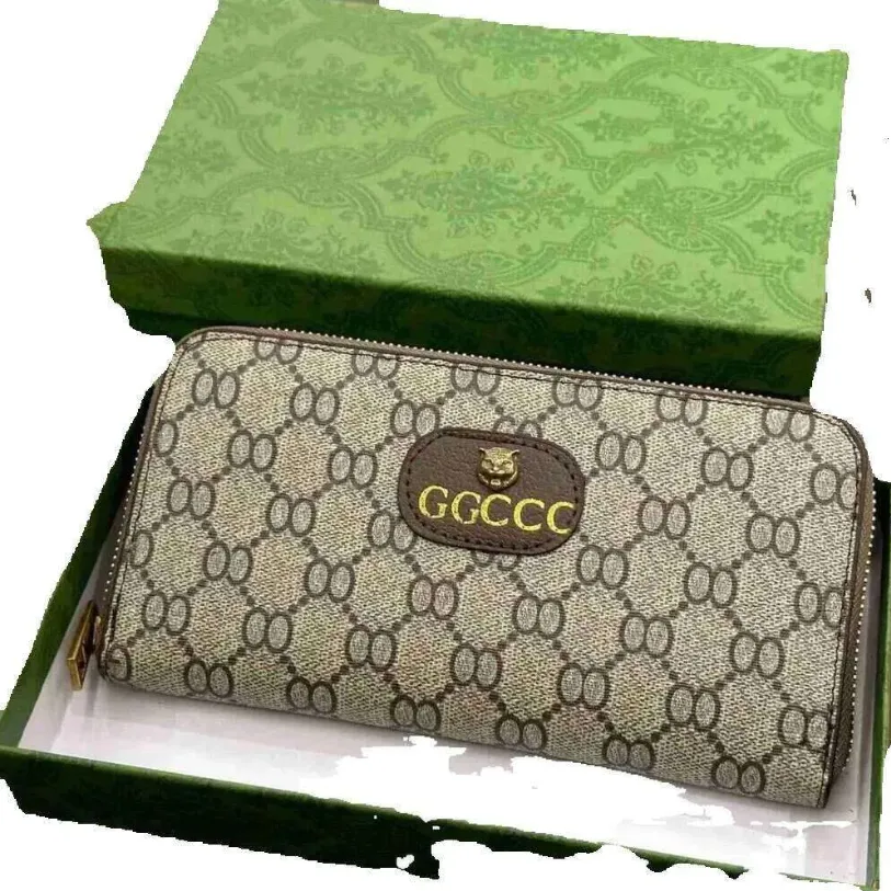 2026 Designer Leather Wallet – Genuine Leather, Zipper, Vintage Floral – $16.61 (29% OFF)