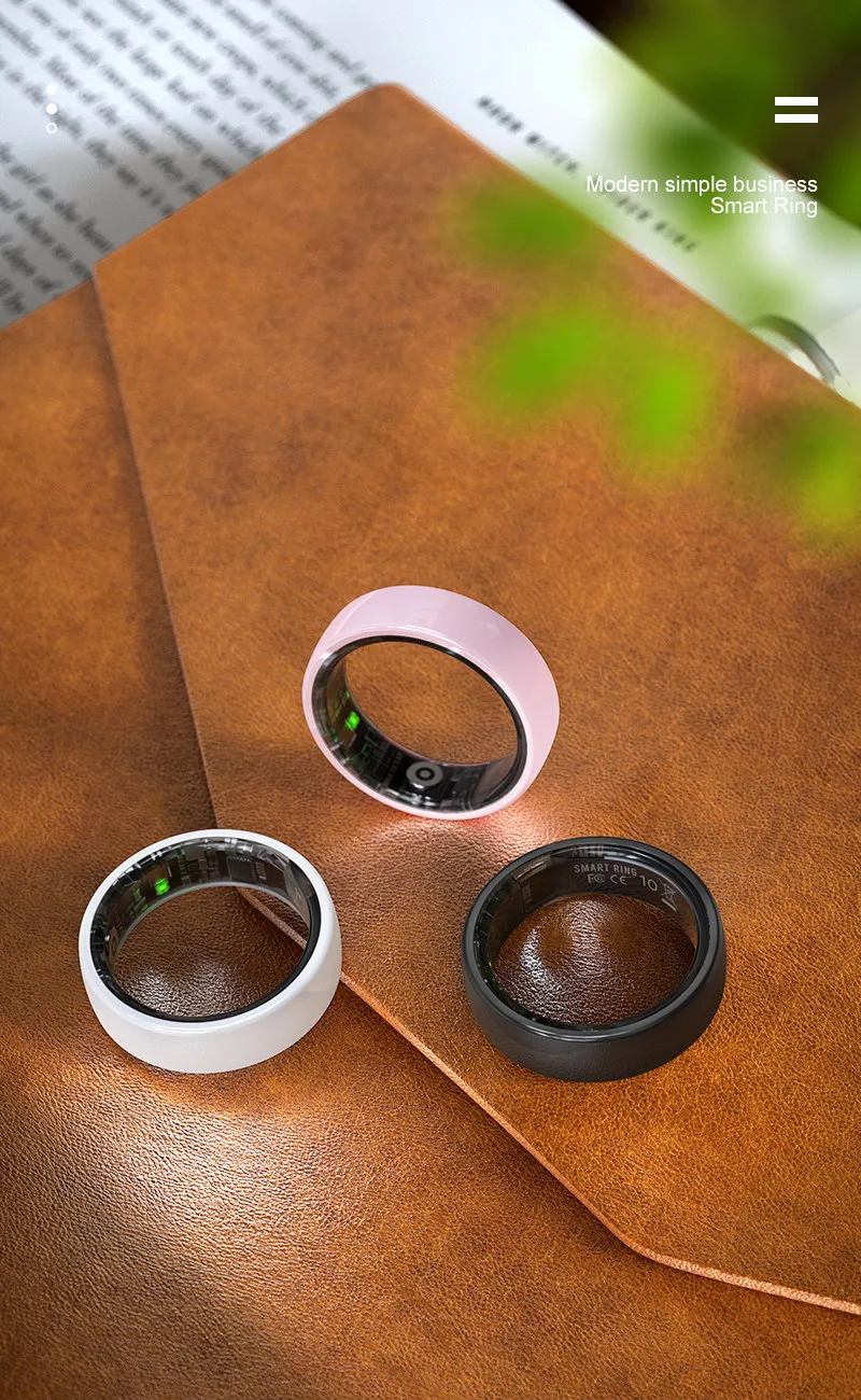 Smarter Ring Mit Herzfrequenz- Und Blutsauerstoffmessung_voghion.com