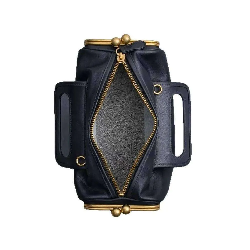 NIEUW Dubbelzijdig klemontwerp Frame met kliksluiting voor luxe designer handtas/portemonnee voor dames, nieuw in PU, voor onder de arm of schoudertas_voghion.com