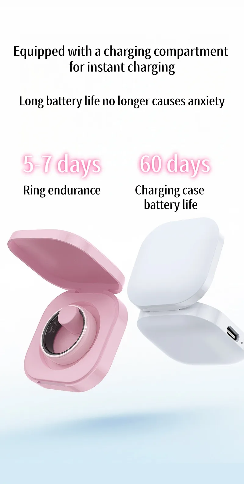 Smarter Ring Mit Herzfrequenz- Und Blutsauerstoffmessung_voghion.com