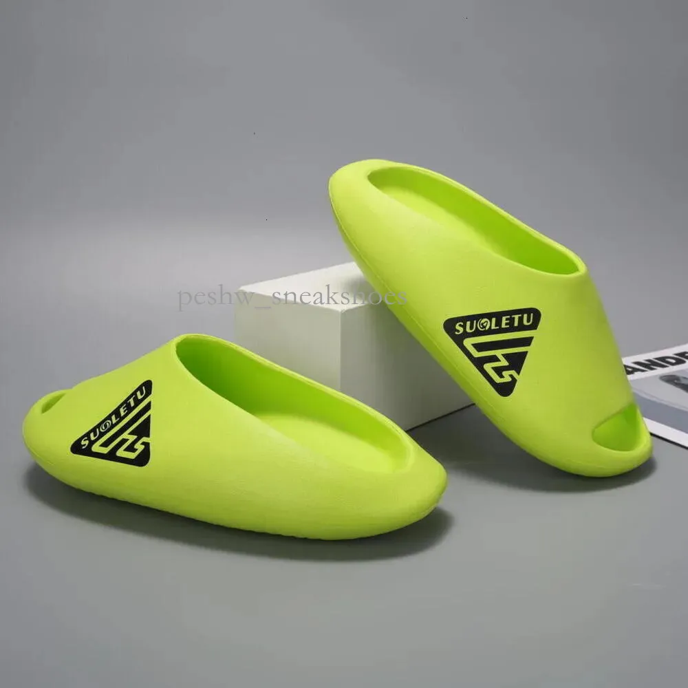 Designer Slides Chaoshiji Free Shipping Colorful EVA Soft Cushioning Platform For Beach Sandals Non Slip Solid Slide_voghion.com