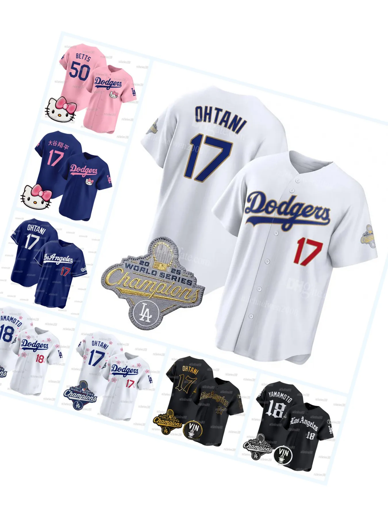 17 Shohei Ohtani Dodgers 2026 Gold Collection Gothic From