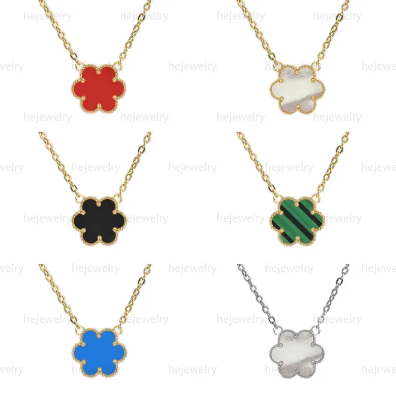 Designer 5 Flower 4 Four Leaf Clover Necklace For... From Glama4u, $15. ...