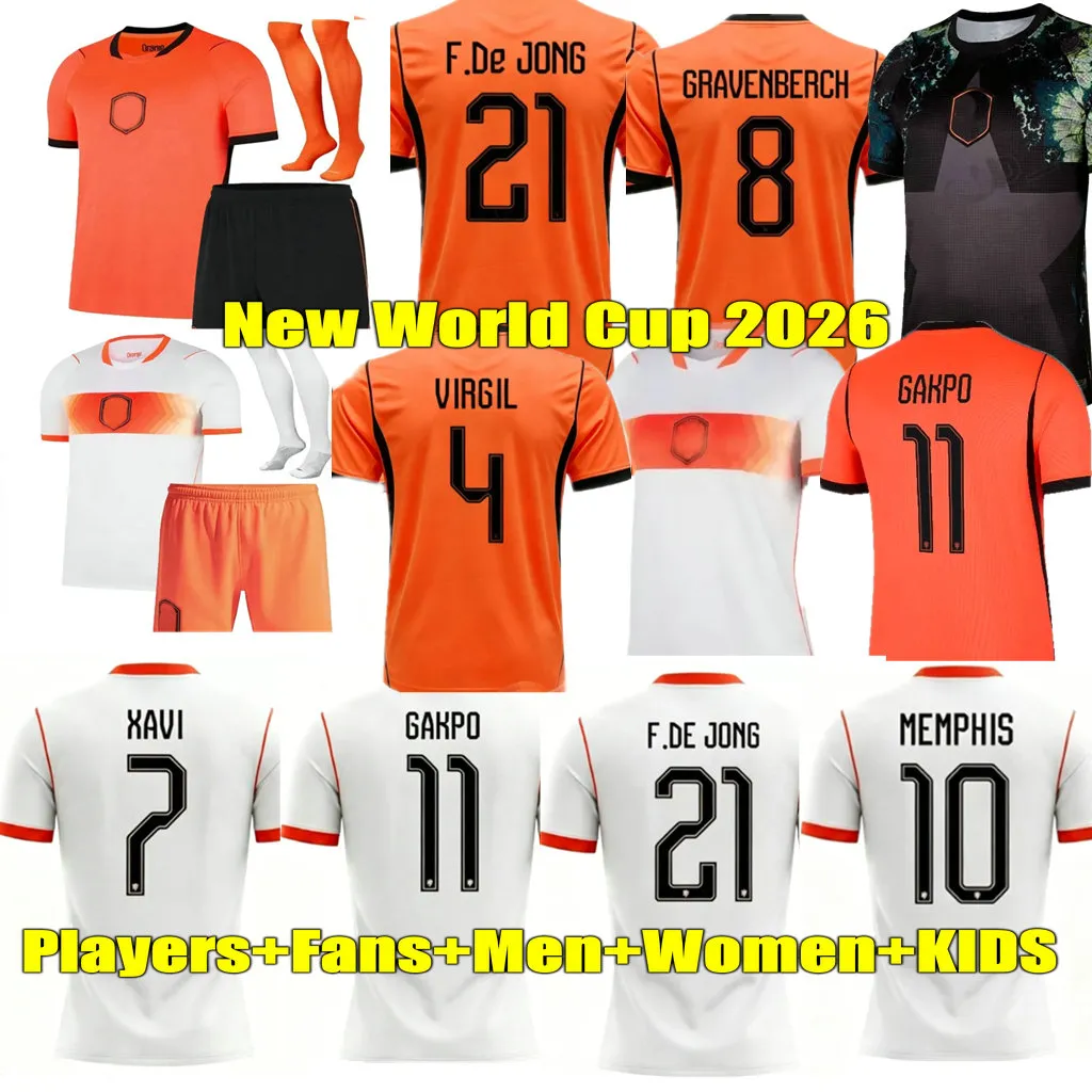 2026 NetHErlANds Soccer Jersey World Cup 26 27 DE From