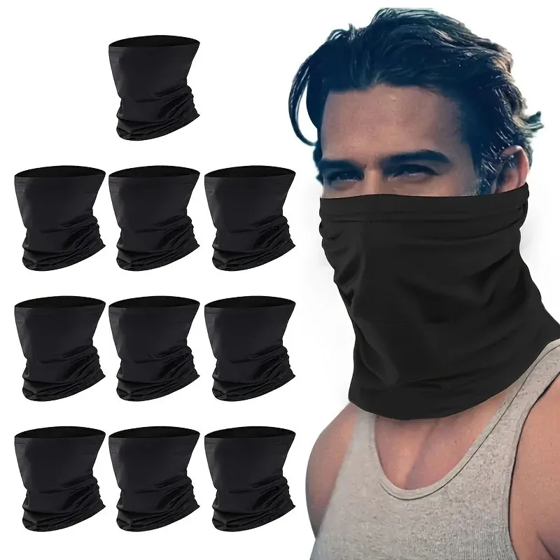 Maschera Viso ROCKBROS Estate – Raffreddamento Ghiaccio, Protezione Solare, Sciarpa In Seta