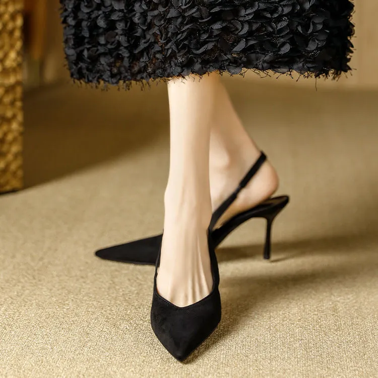 Free Shipping Retro French Leopard Print Heels 2026 New Style Temperament Pointed Toe High Heeled Sandals_voghion.com