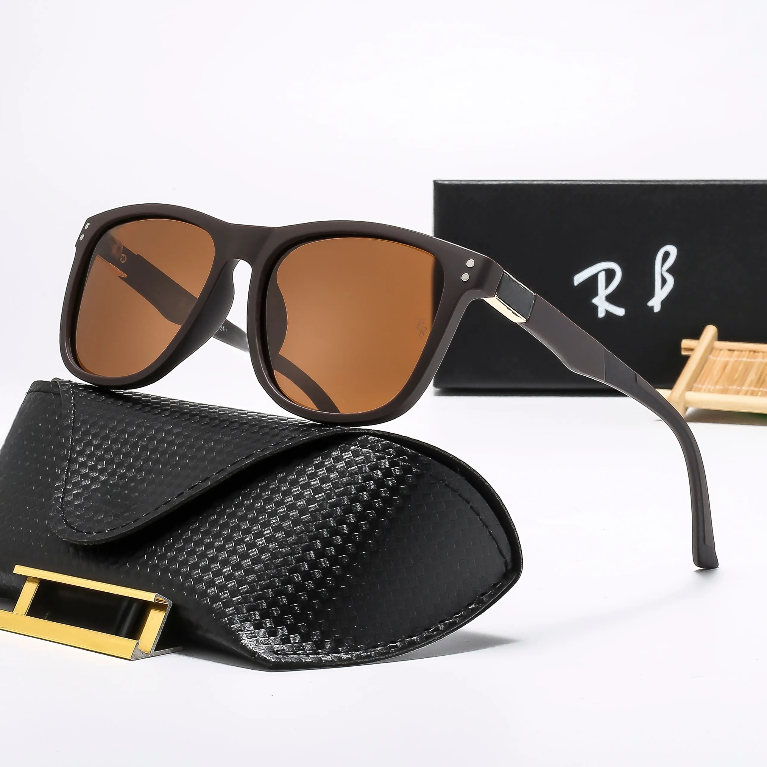 Vintage Square Pilot Polarized Prescription... From 