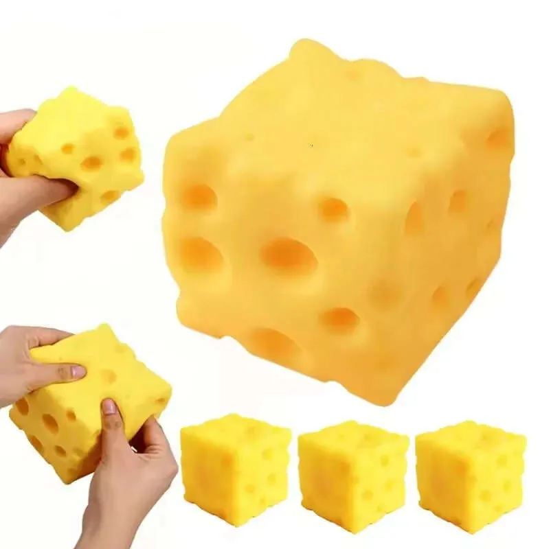 Needoh Large Cheese Squishy Peeling Fidget Toys From Dhgatea6, $2.
