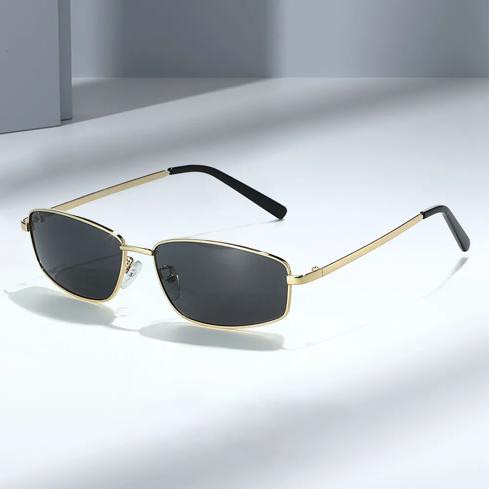 New Trendy Metal Retro Square Frame Best Mens... From  display picture 1