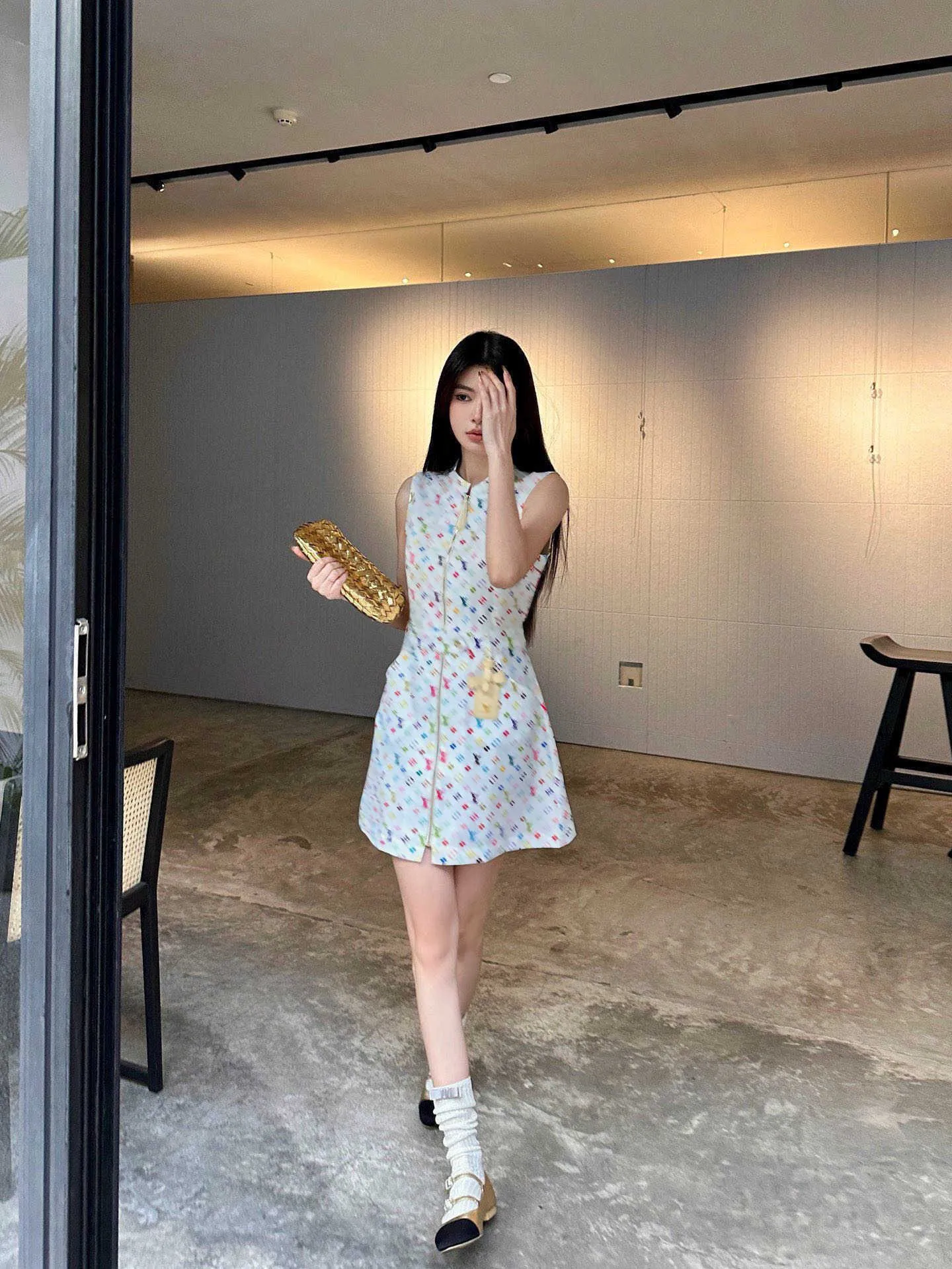 basic casual dresses Uootdi for Women Crew Neck Sleeveless Button Pocket Dresses Soft Comfy Mini Dresses Summer Wear Gift Elegant Casual Backless Basic Minimalist Commute Daily Dress Women's Midi Dress Linen-feel Dresses