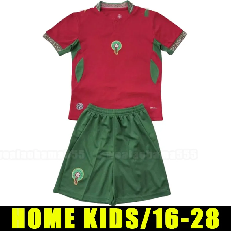 Morocco Kids Soccer Jersey 2026 2027 Home & Away Kit | DHgate