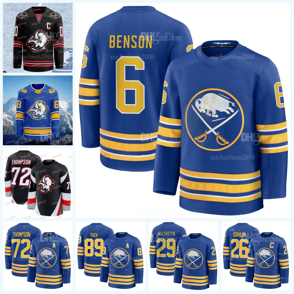Buffalo Sabres 2026 Playoffs Jersey Zach Benson, From