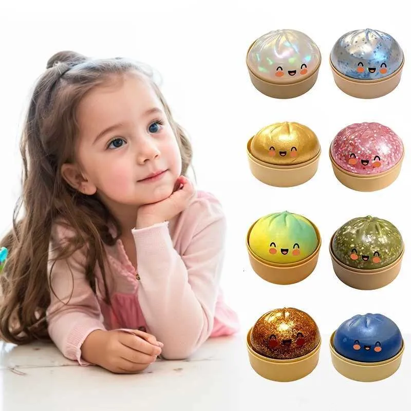 4er Set Dumpling Squishy Fidget – Glitzer-Dampfnudeln Im Bambuskorb – Langsamer Rückprall – Stressabbau Für Kinder & Erwachsene – Anti-Stress-Geschenk 4er Set Dumpling Squishy Fidget – Glitzer-Dampfnudeln Im Bambuskorb – Langsamer Rückprall – Stressabbau Für Kinder & Erwachsene – Anti-Stress-Geschenk