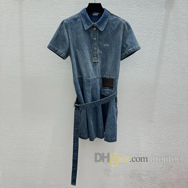 designer denim shirt dress Dashy Denim Shirt Dress