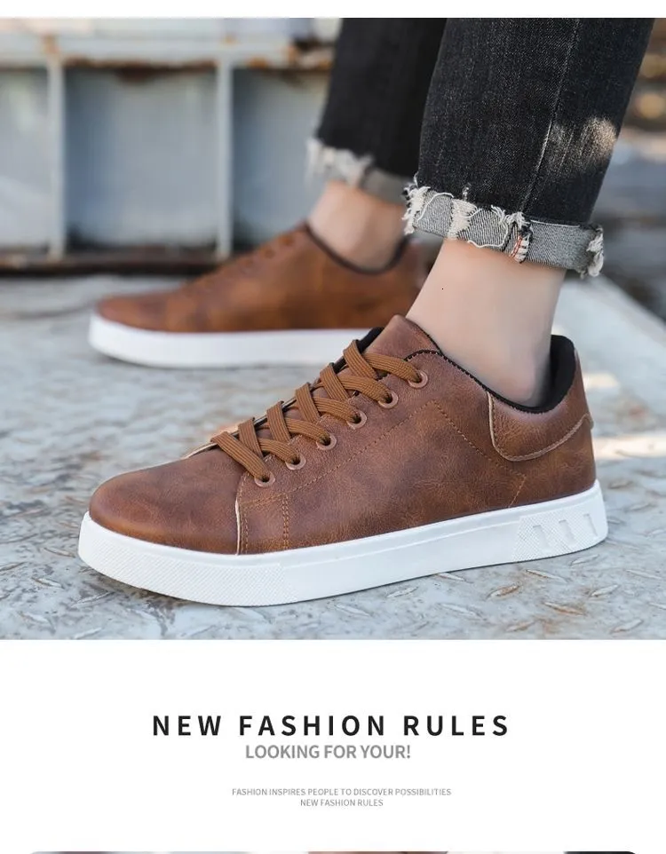 Running Sneaker Designer Plus Size Spring White Sneakers Korean Style Trendy Casual Fashion Sports New Men's Shoes_vogvips.com