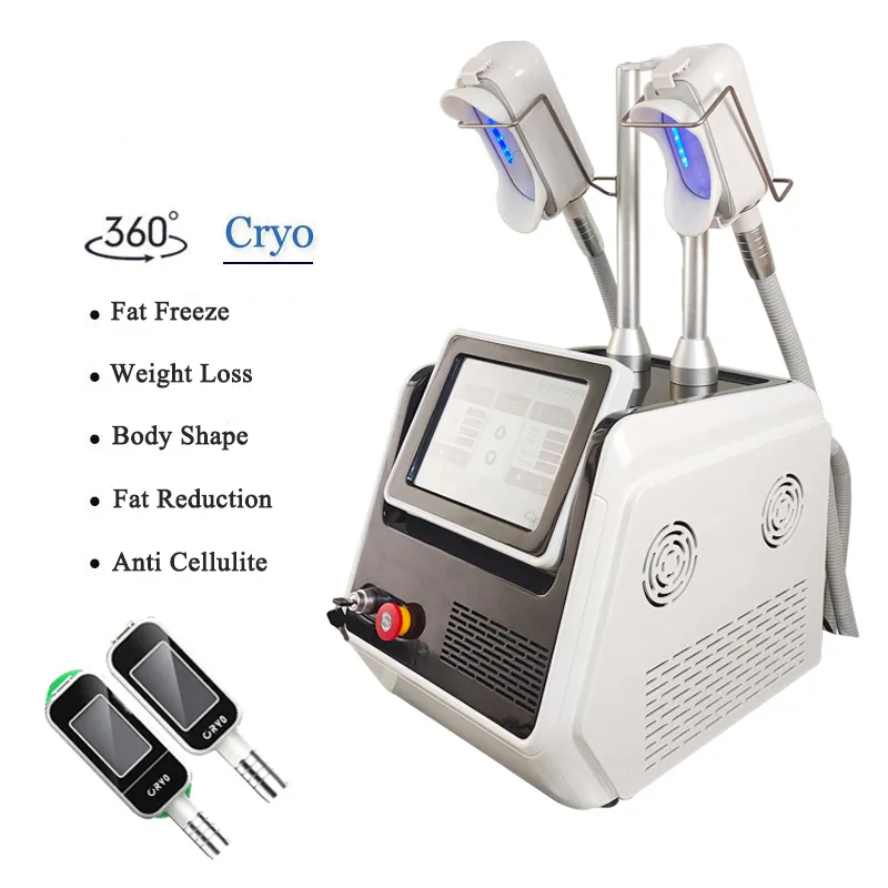 26% OFF – 3D Fat Freeze 2‑Handle Cryolipolysis Machine for Spa Body Sculpting & Weight Loss