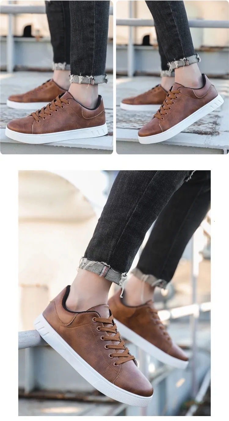 Running Sneaker Designer Plus Size Spring White Sneakers Korean Style Trendy Casual Fashion Sports New Men's Shoes_vogvips.com
