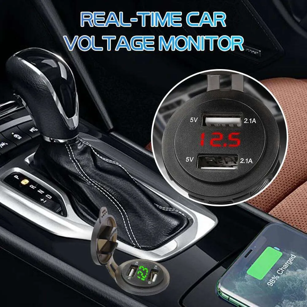 usb car cigarette lighter 24v Flight Gear 12/24V Slimline Charger providing multiple protecting service Car Cigarette Lighter Splitter 2-Socket
