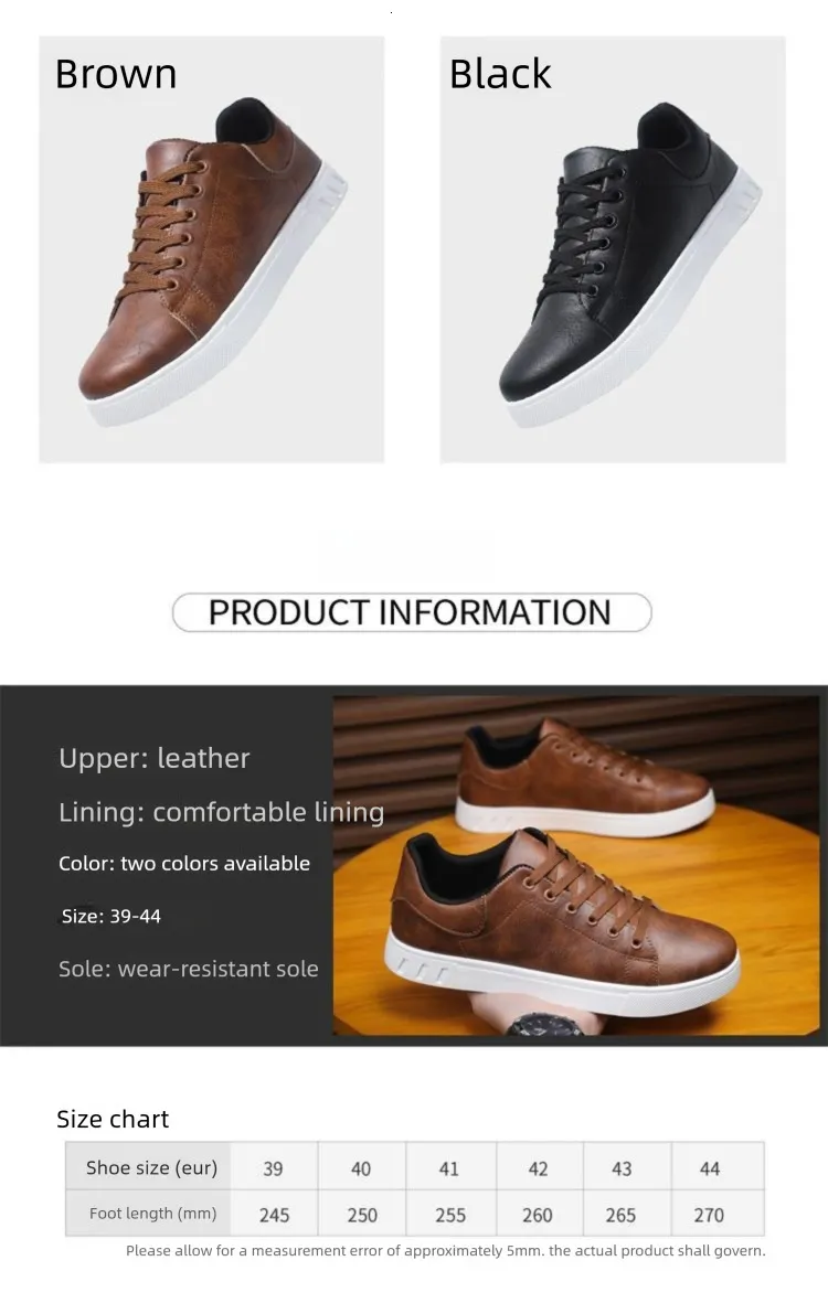 Running Sneaker Designer Plus Size Spring White Sneakers Korean Style Trendy Casual Fashion Sports New Men's Shoes_vogvips.com