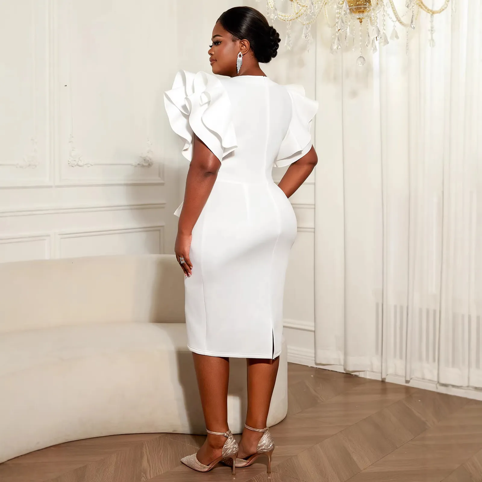 stylish bodycon dresses Havana Bodycon Dress Taupe / 2XL (16-18)