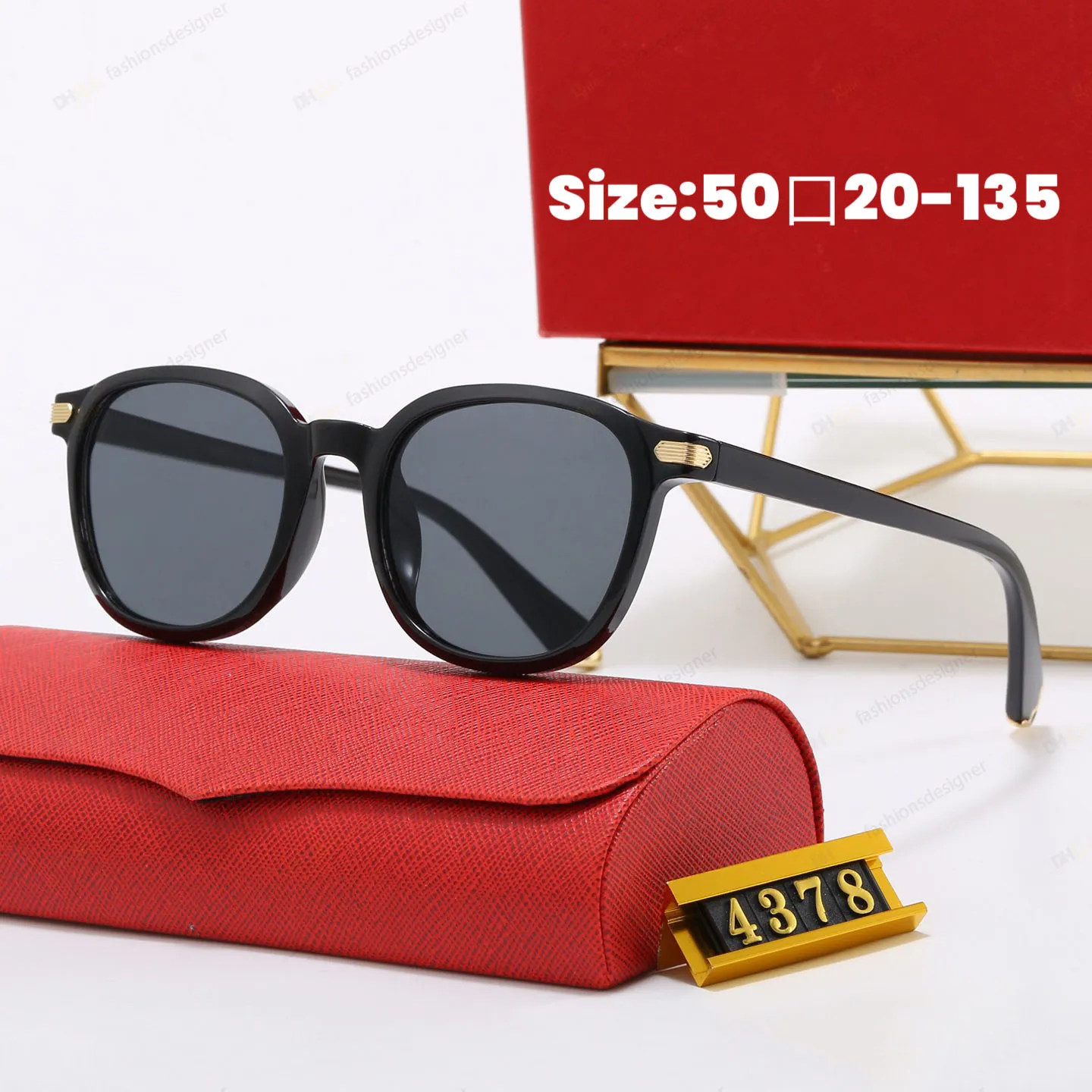 Retro Round Polarized Sunglasses for Men and Women with  display picture 2