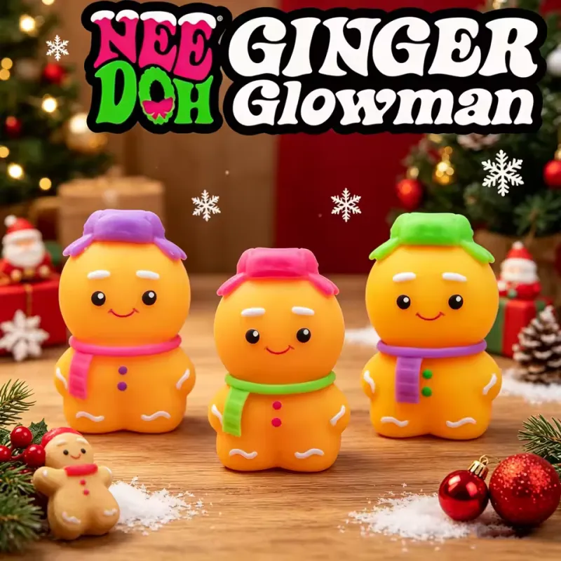 Needoh Ginger Glowman Squishy Wind Up Toy Sensory... From Toys ...