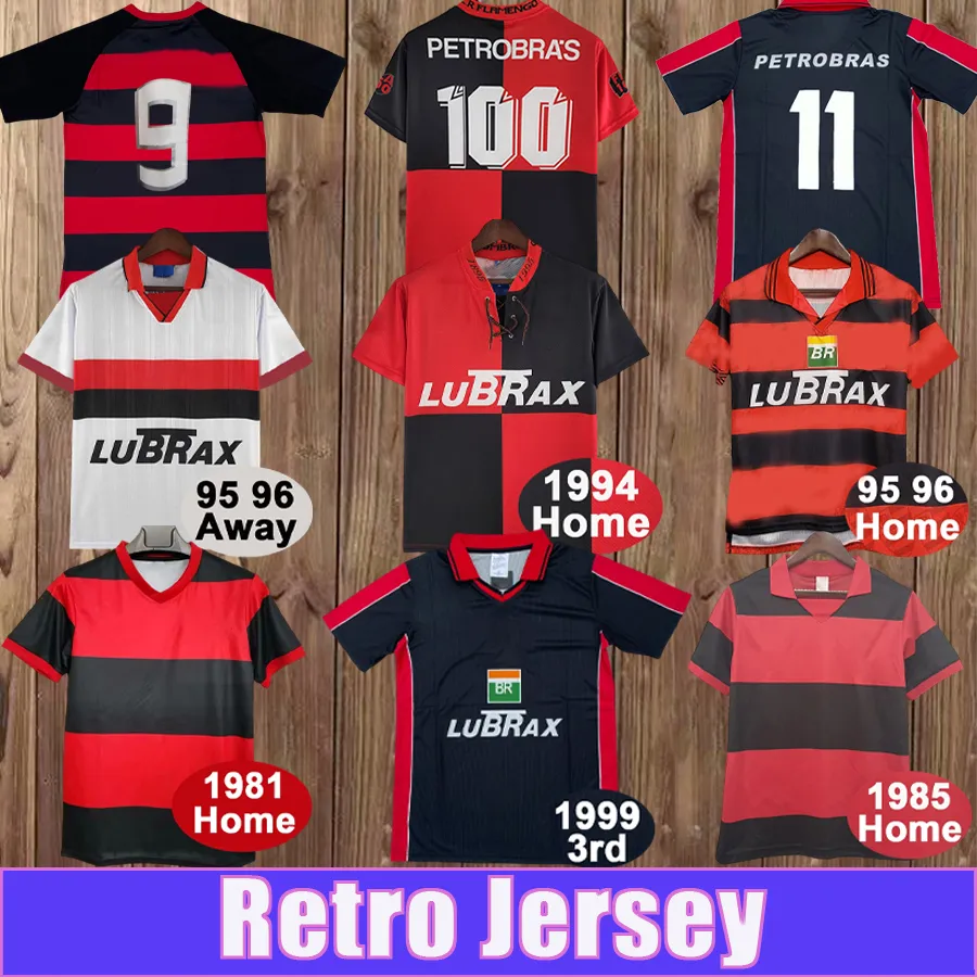 1995 1996 フラメンゴ メンズ レトロ サッカー ユニフォーム 1985 1994