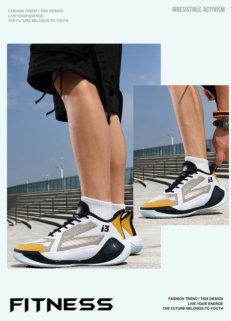 Mn's Light Wight Walking Shos Anti Slip Gym Outdoor Sport Tnnis Basktball Snakrs With Numbr 13 Print Cushion_vogvips.com