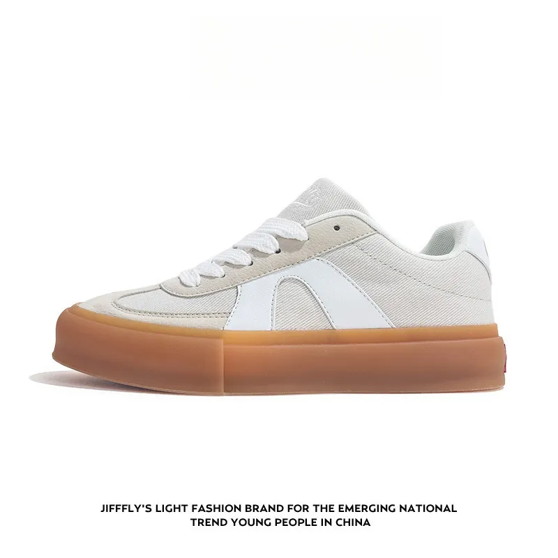 Chaussures de skate en toile rouge et blanche pour femmes, style rétro classique et urbain_voghion.com